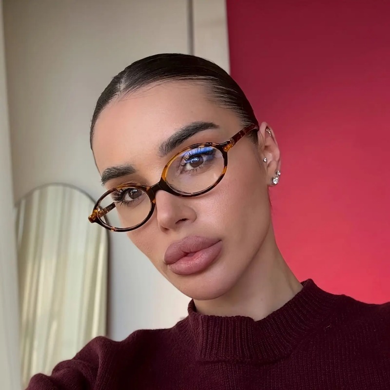 نظارات شمسية بيضاوية عتيقة الط - مراجعة Luxury Lifestyle Men وسعره